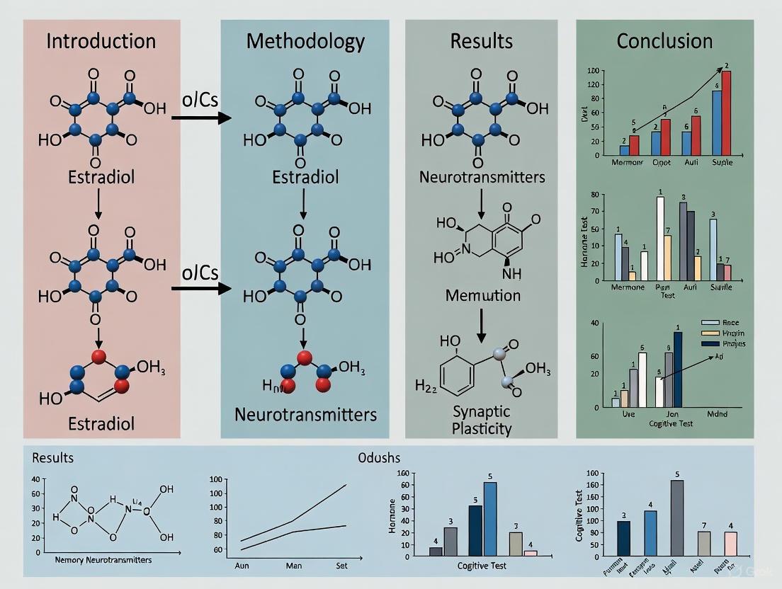 Estradiol and Cognitive Performance: Molecular Mechanisms, Clinical Evidence, and Therapeutic Implications