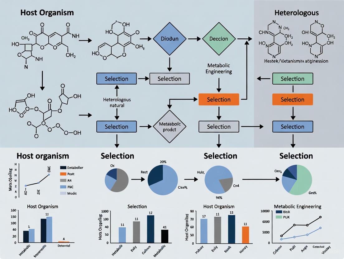 Strategic Host Organism Selection for Heterologous Natural Product Expression: A Comprehensive Guide for Researchers