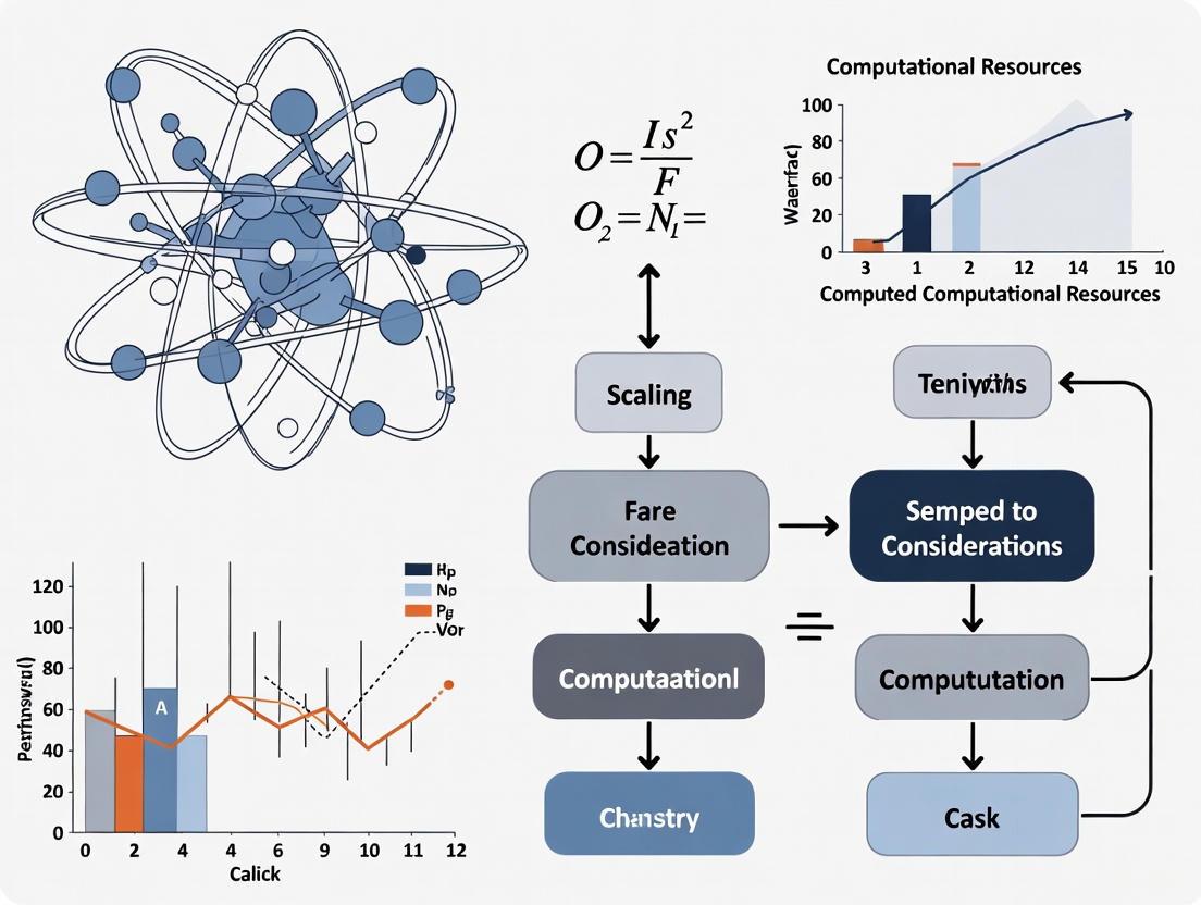 Overcoming Large Molecule Computational Limits: A Guide to Scaling, Methods, and Validation for Drug Discovery