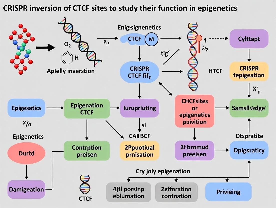 Unraveling Genome Architecture: A CRISPR-Cas9 Guide to CTCF Site Inversion for Functional Genomics