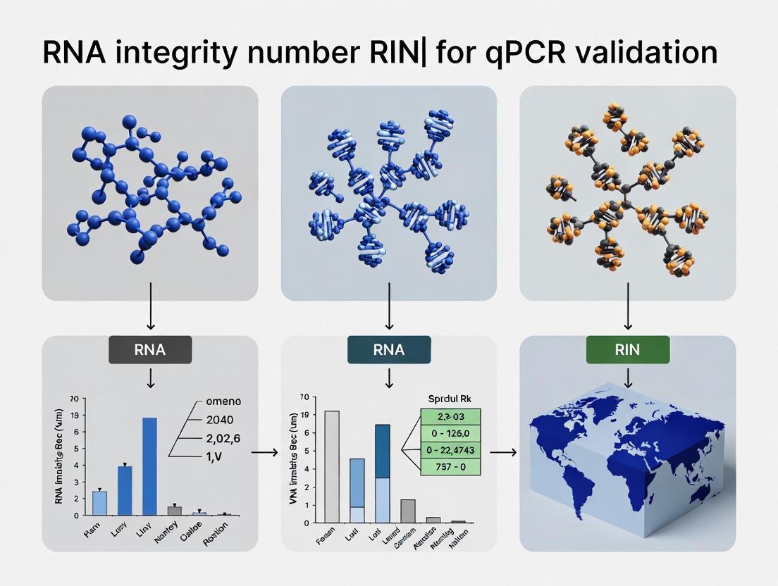 RNA Integrity Number (RIN): The Essential Guide to qPCR Validation for Reliable Gene Expression Data