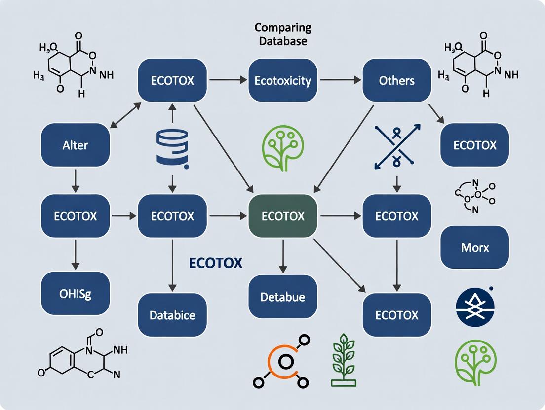 ECOTOX Database: A Comprehensive Review and Comparison for Ecotoxicity Research in Pharmaceutical Development