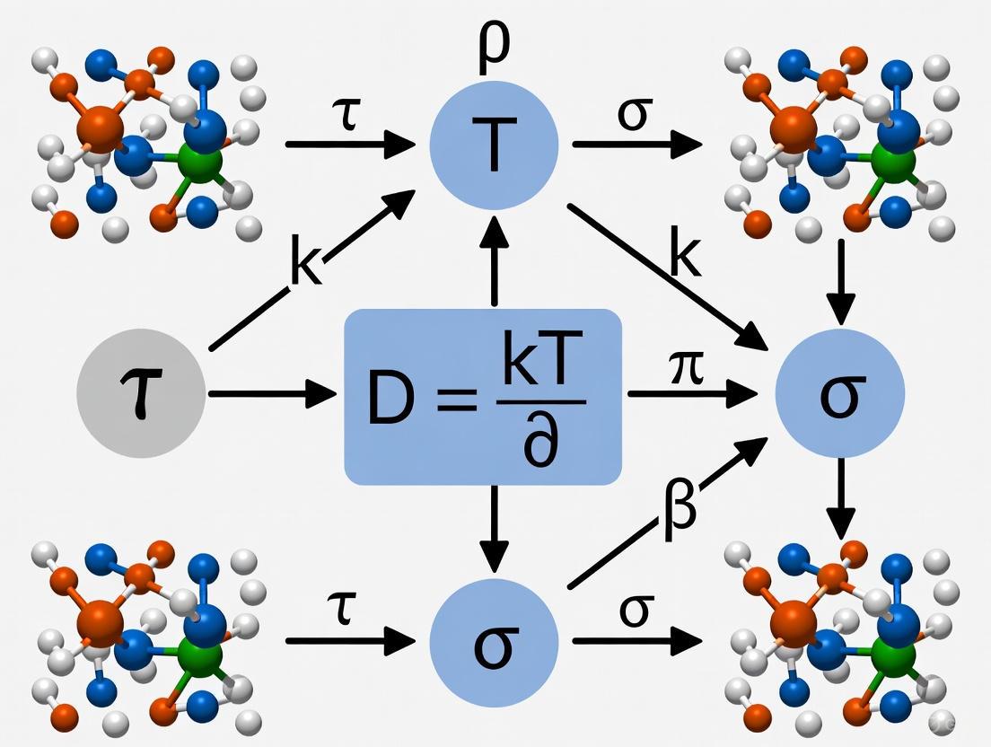 Computing Diffusion Coefficients with the Einstein Relation: A Practical Guide for Molecular Dynamics Simulations