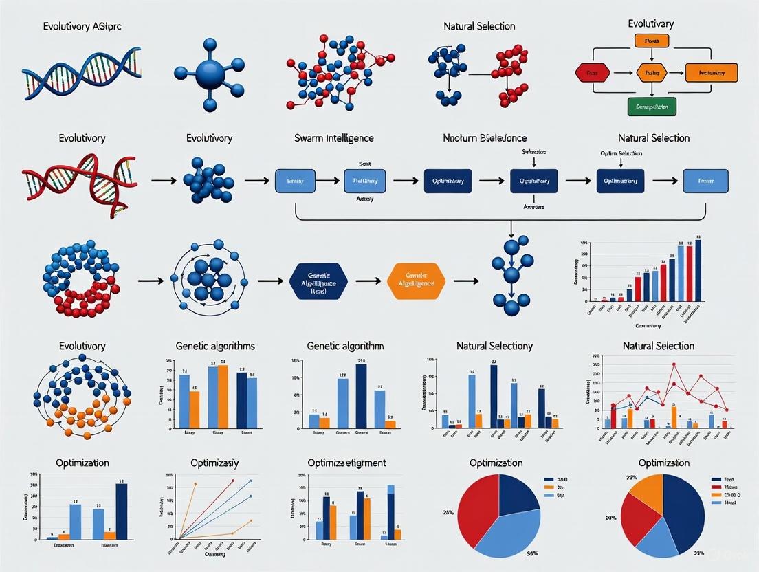 Comparative Analysis of Evolutionary Optimization Techniques: A 2025 Guide for Drug Discovery