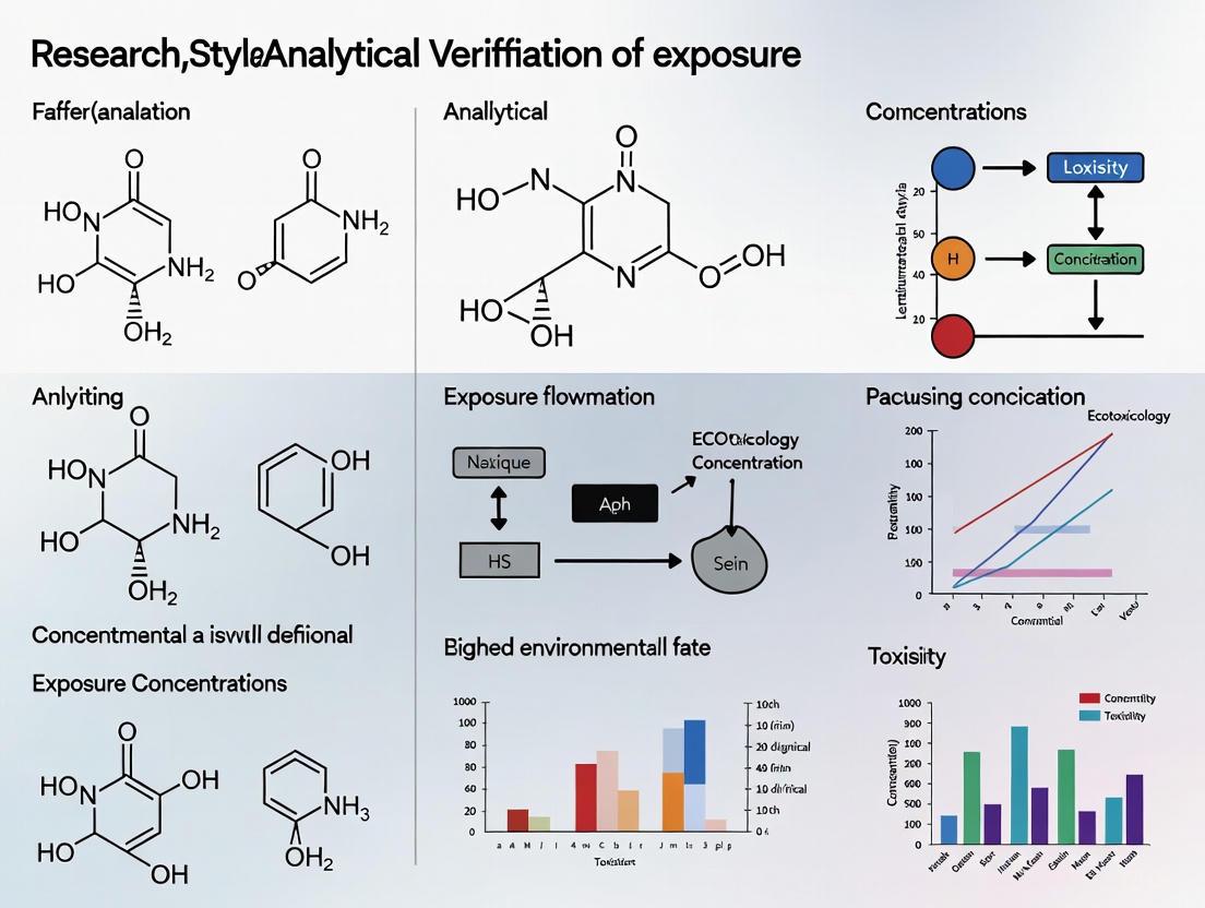 Analytical Verification of Exposure Concentrations: Methods, Challenges, and Best Practices for Researchers