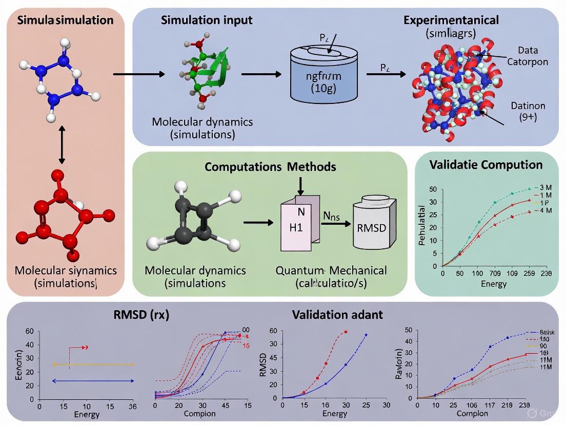 Bridging the Digital and Physical: A Modern Framework for Validating Molecular Simulations with Experimental Data