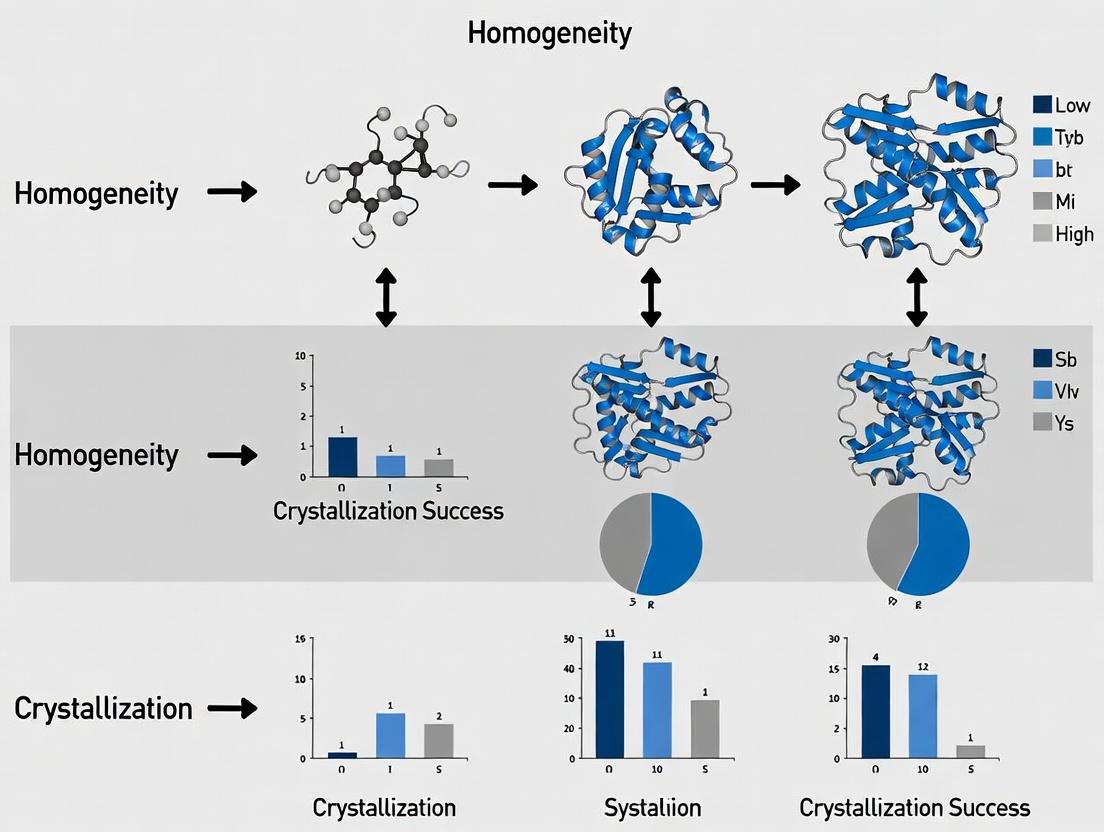 Protein Homogeneity: The Critical Success Factor for Crystallization in Structural Biology and Drug Discovery