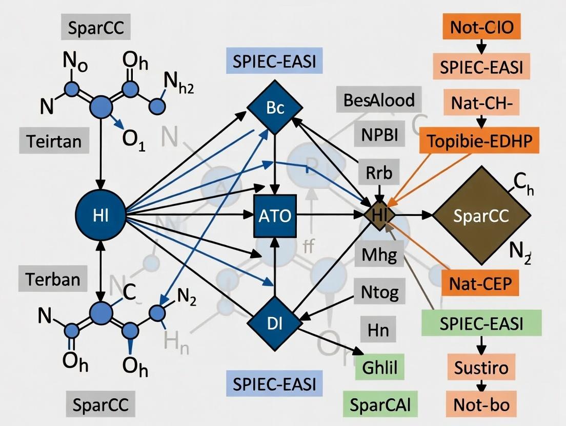 Network Inference from Compositional Data: A Practical Guide for Microbiome and Metabolomics Researchers