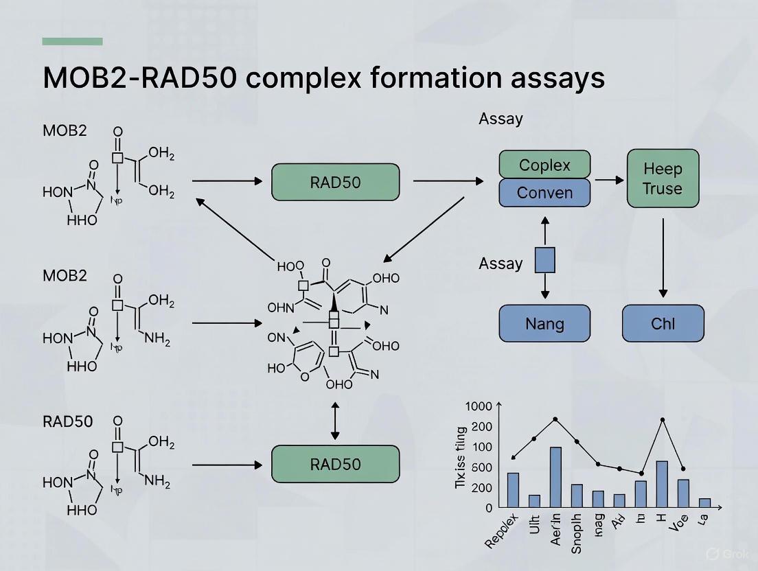 Optimizing MOB2-RAD50 Complex Assays: A Guide for DNA Repair Research and Therapeutic Development