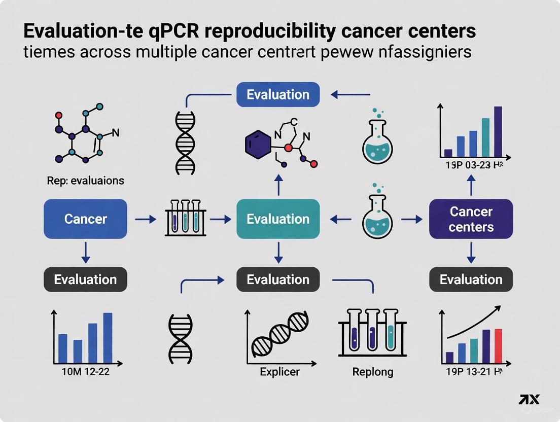 Ensuring Reproducible qPCR in Multi-Center Cancer Research: A Framework for Standardization, Validation, and Troubleshooting