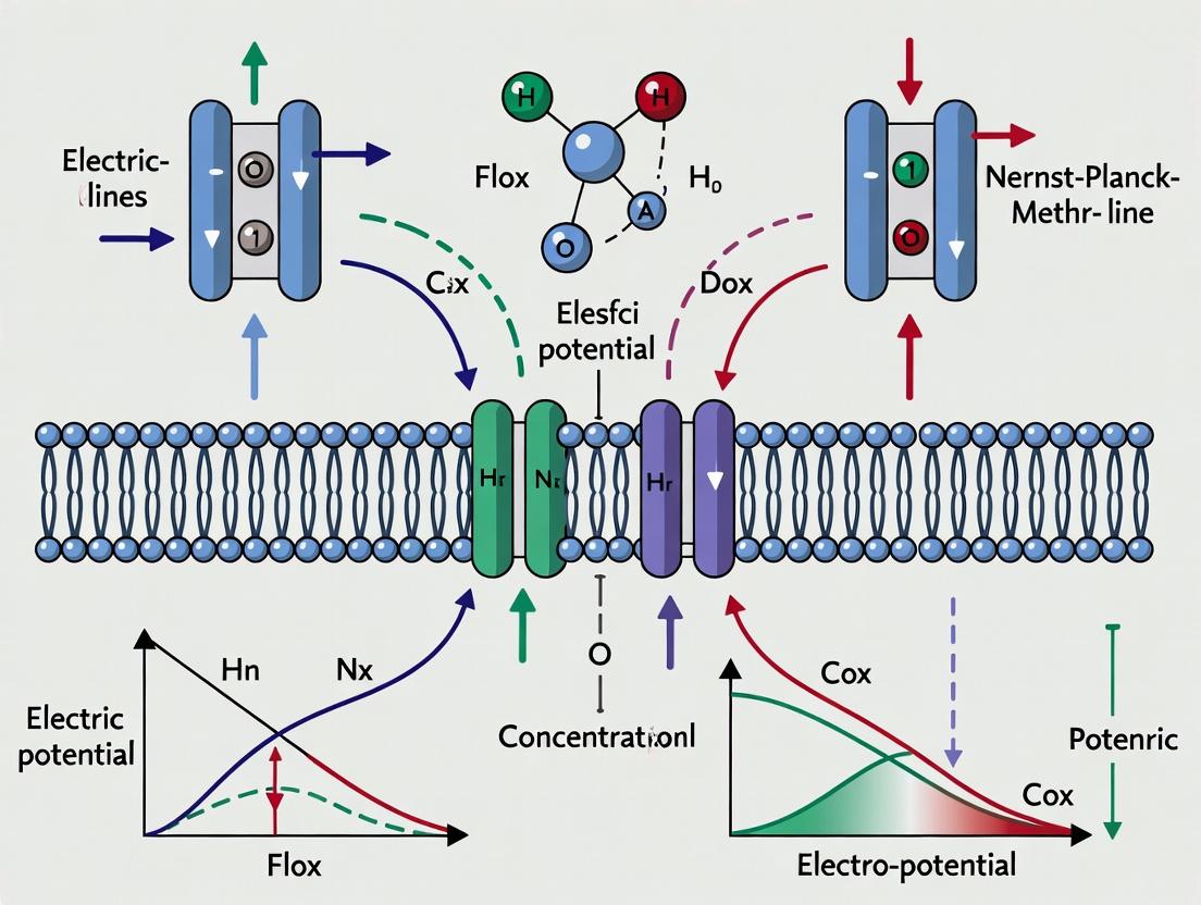 Decoding Ion Transport: The Nernst-Planck-Poisson Model for Biomembrane Research and Drug Delivery