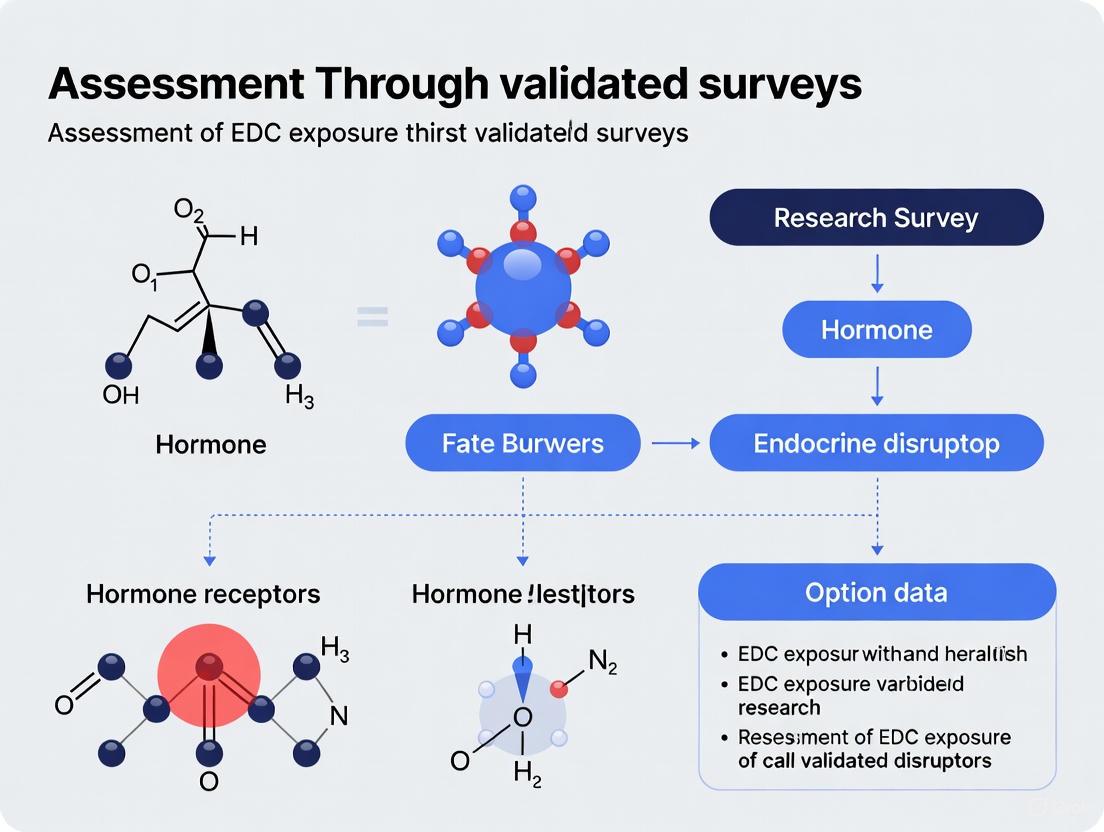 Development and Validation of EDC Exposure Surveys: A Comprehensive Guide for Biomedical Research