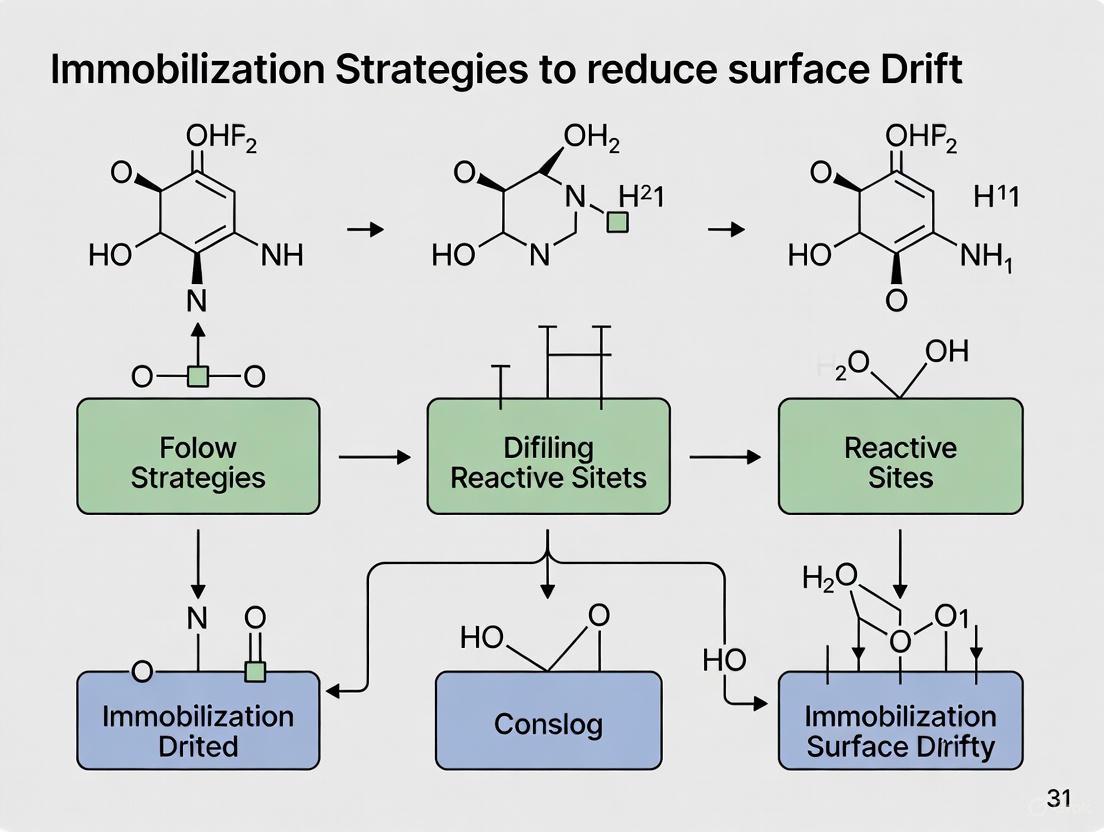 Advanced Immobilization Strategies to Reduce Surface Drift: From Fundamental Principles to Biomedical Applications