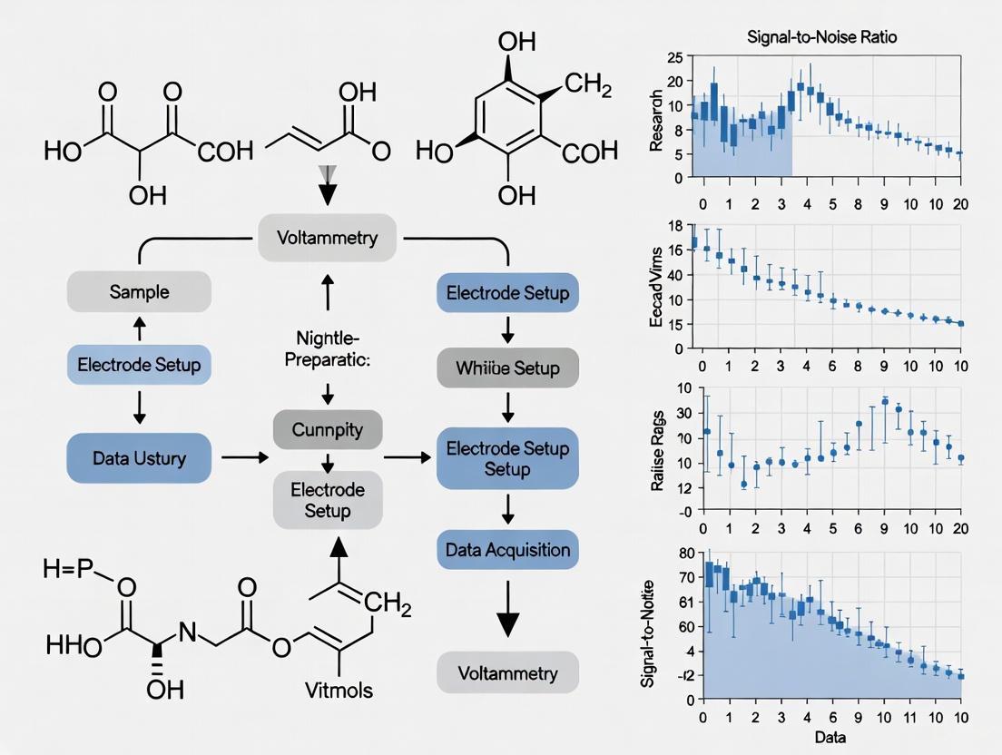 Advanced Strategies for Improving Signal-to-Noise Ratio in Voltammetry: A Comprehensive Guide for Biomedical Research and Drug Development
