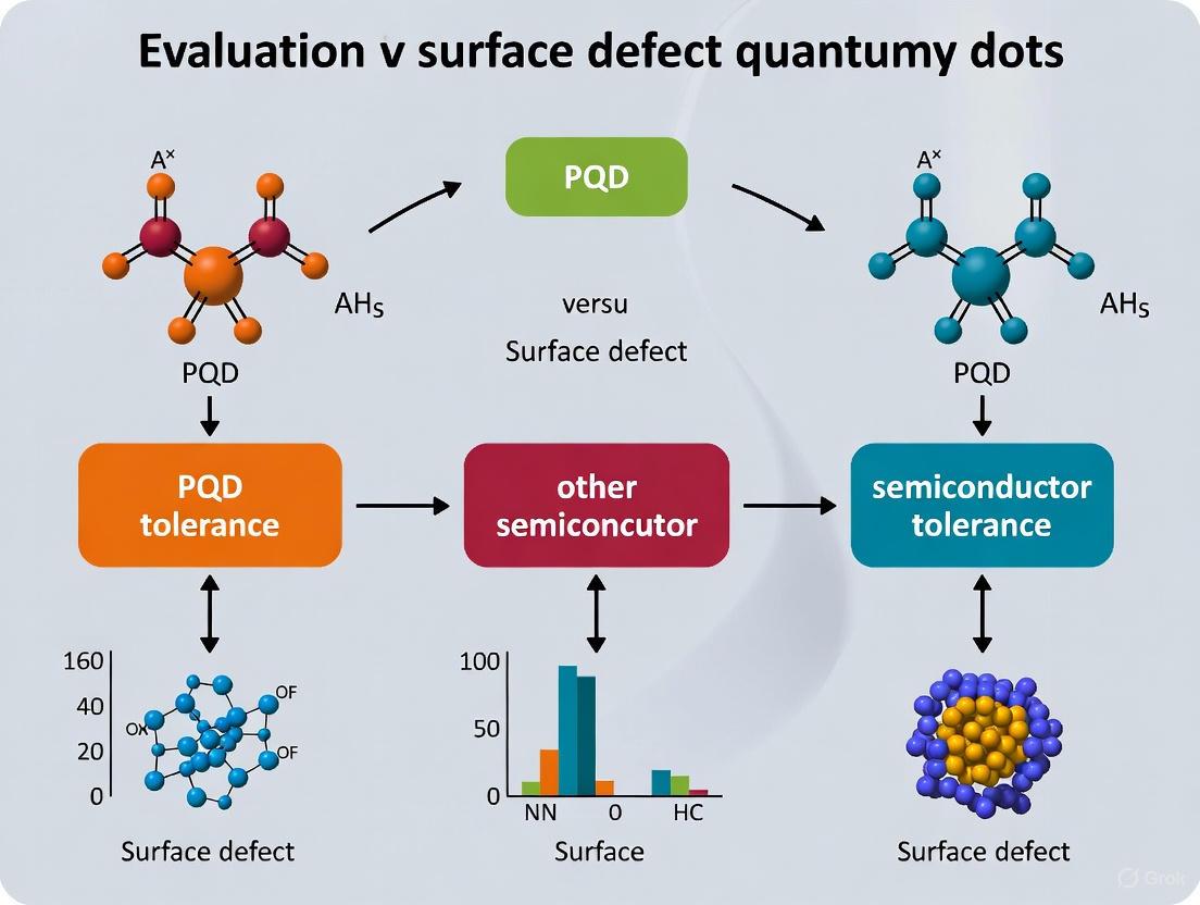Defect Tolerance Showdown: Evaluating Surface Stability in Perovskite Quantum Dots vs. Traditional Semiconductors