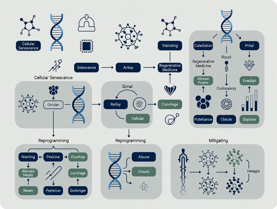 Navigating the Double-Edged Sword: Strategies to Control Cellular Senescence in Reprogramming for Regenerative Medicine