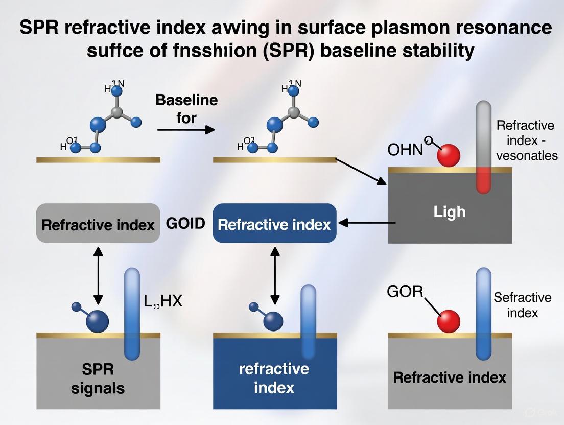 Refractive Index and SPR Baseline Stability: A Comprehensive Guide for Robust Biosensing