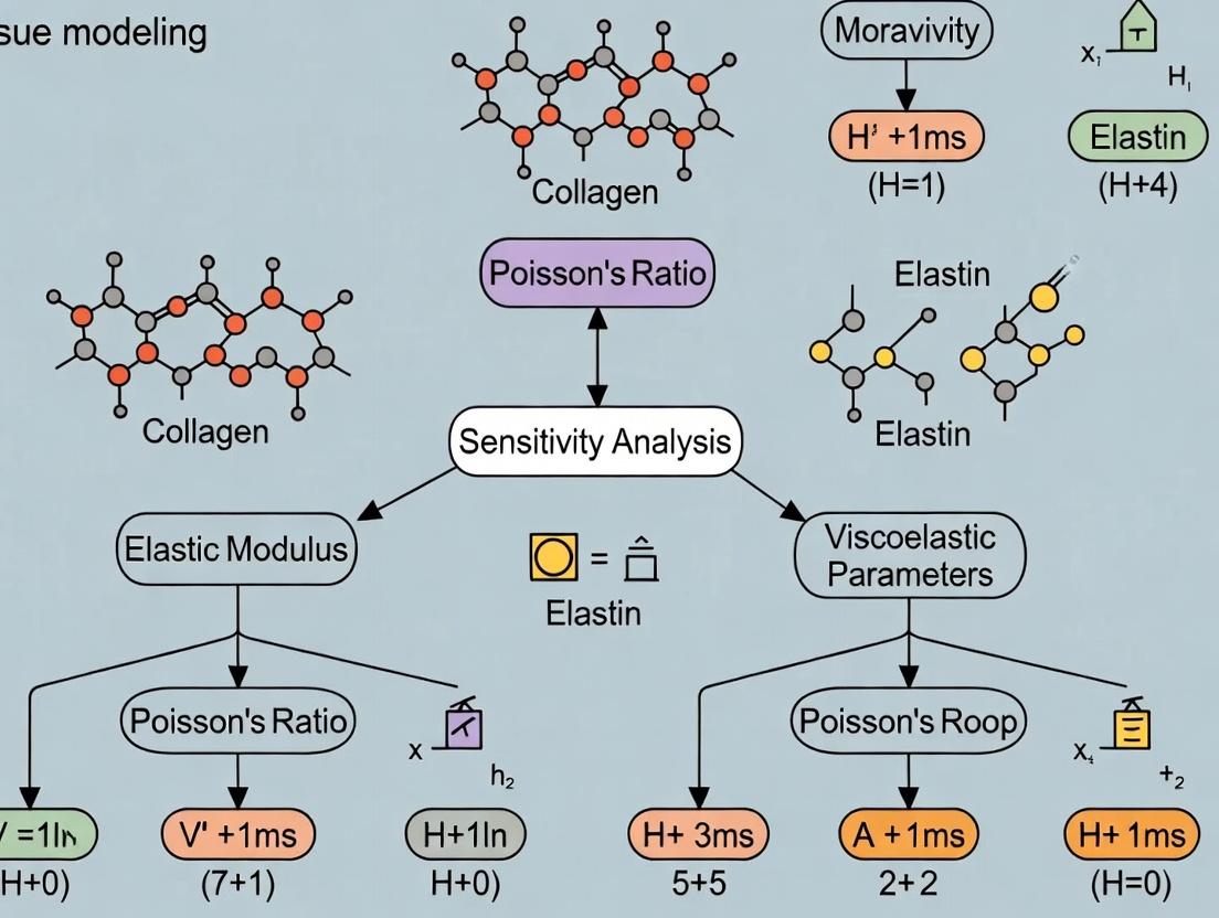Sensitivity Analysis in Soft Tissue Modeling: Mastering Material Property Uncertainty for Biomedical Research