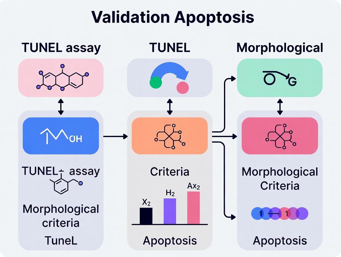 Beyond the Signal: A Practical Guide to Validating TUNEL Assay Results with Morphological Apoptosis Criteria