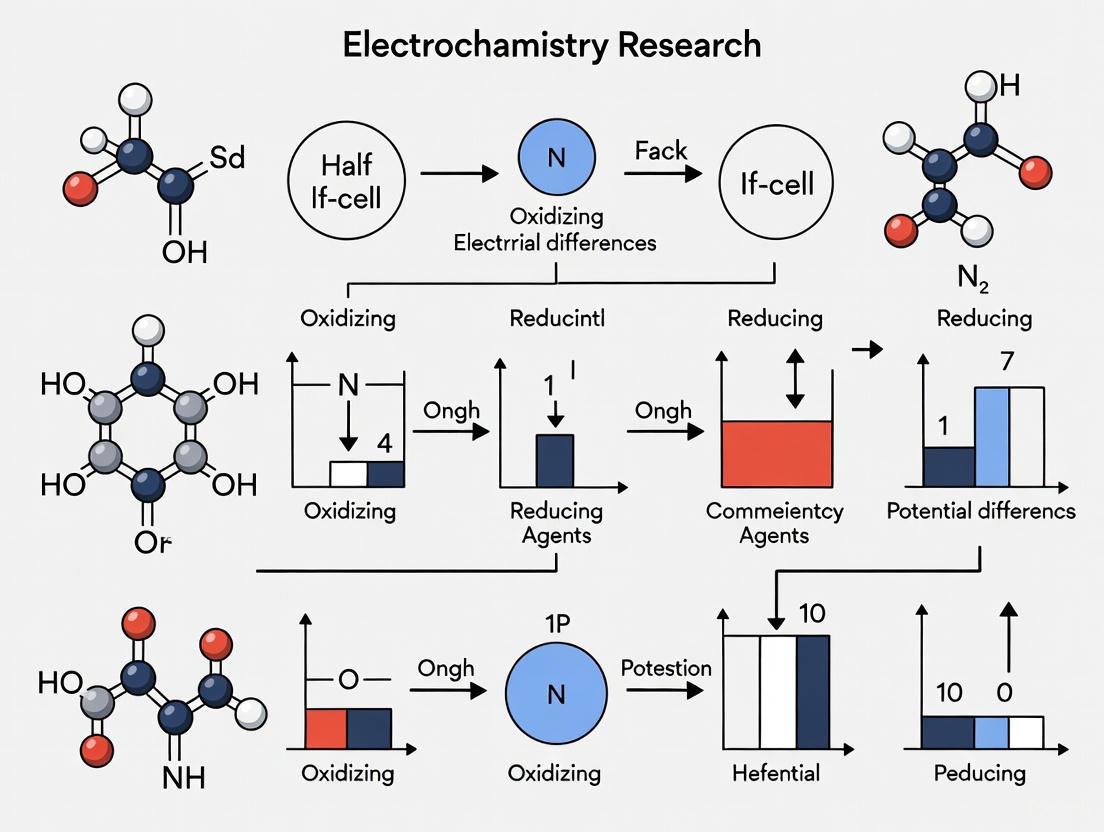 Oxidizing and Reducing Agents in Electrochemistry: Fundamentals, Methods, and Advances in Drug Development