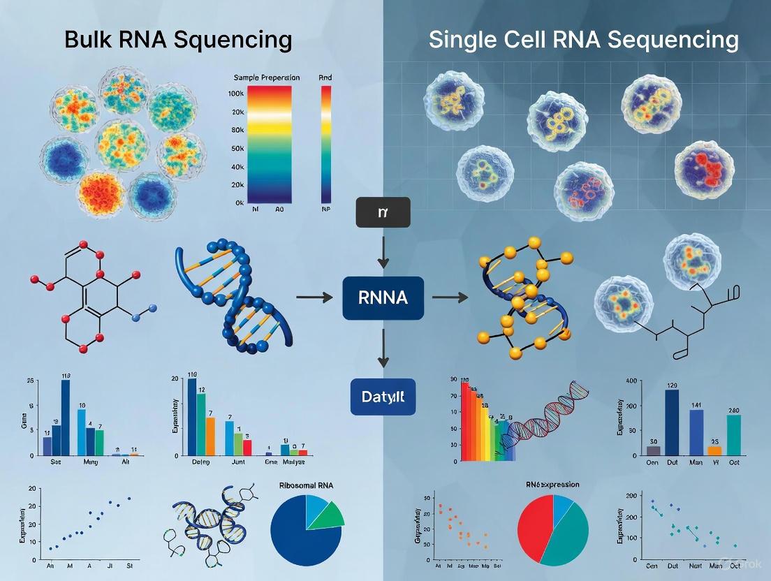 Bulk vs Single-Cell RNA Sequencing: A Comprehensive Guide for Researchers
