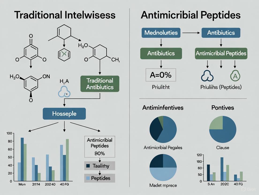 Beyond Traditional Antibiotics: A Comparative Analysis of Antimicrobial Peptides as Next-Generation Therapeutics