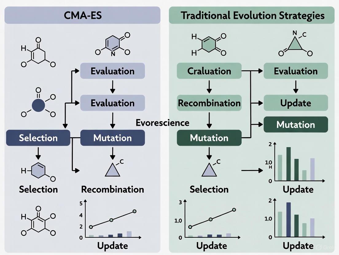 CMA-ES vs. Traditional Evolution Strategies: A Comprehensive Guide for Drug Discovery and Biomedical Research