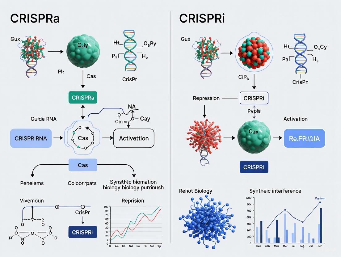 CRISPRa vs CRISPRi: Mechanisms, Applications, and Optimization for Precision Genetic Control