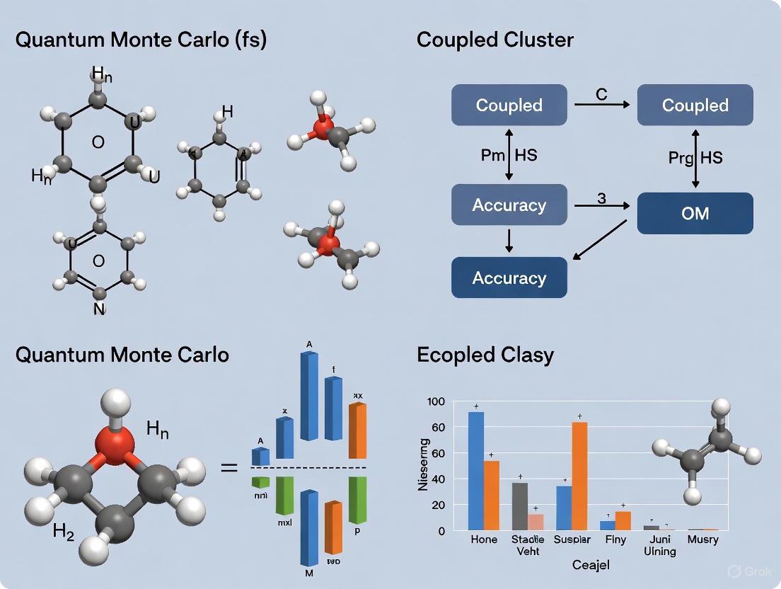 Benchmarking Quantum Accuracy: How Quantum Monte Carlo and Coupled Cluster Theory Are Revolutionizing Drug Design