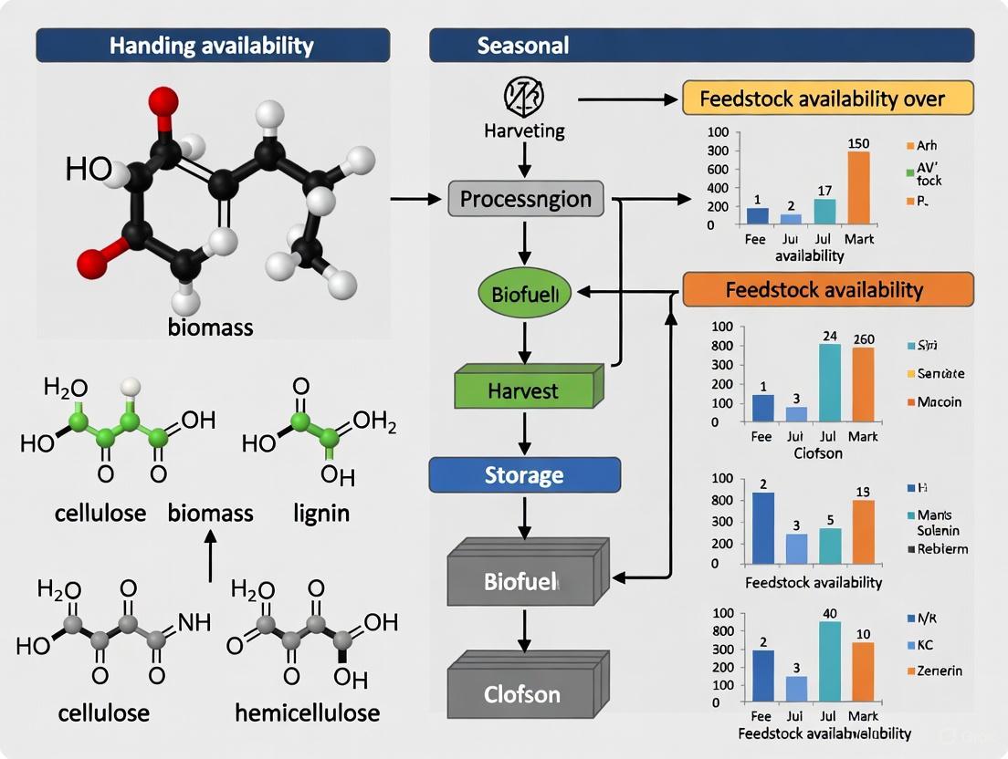 Managing Seasonal Biomass Feedstock Variability: Strategies for Stable Supply Chains in Bioenergy and Bioproducts