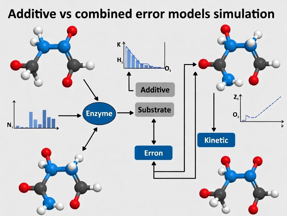 Additive vs. Combined Error Models in Pharmacometric Simulations: A Comprehensive Guide for Researchers