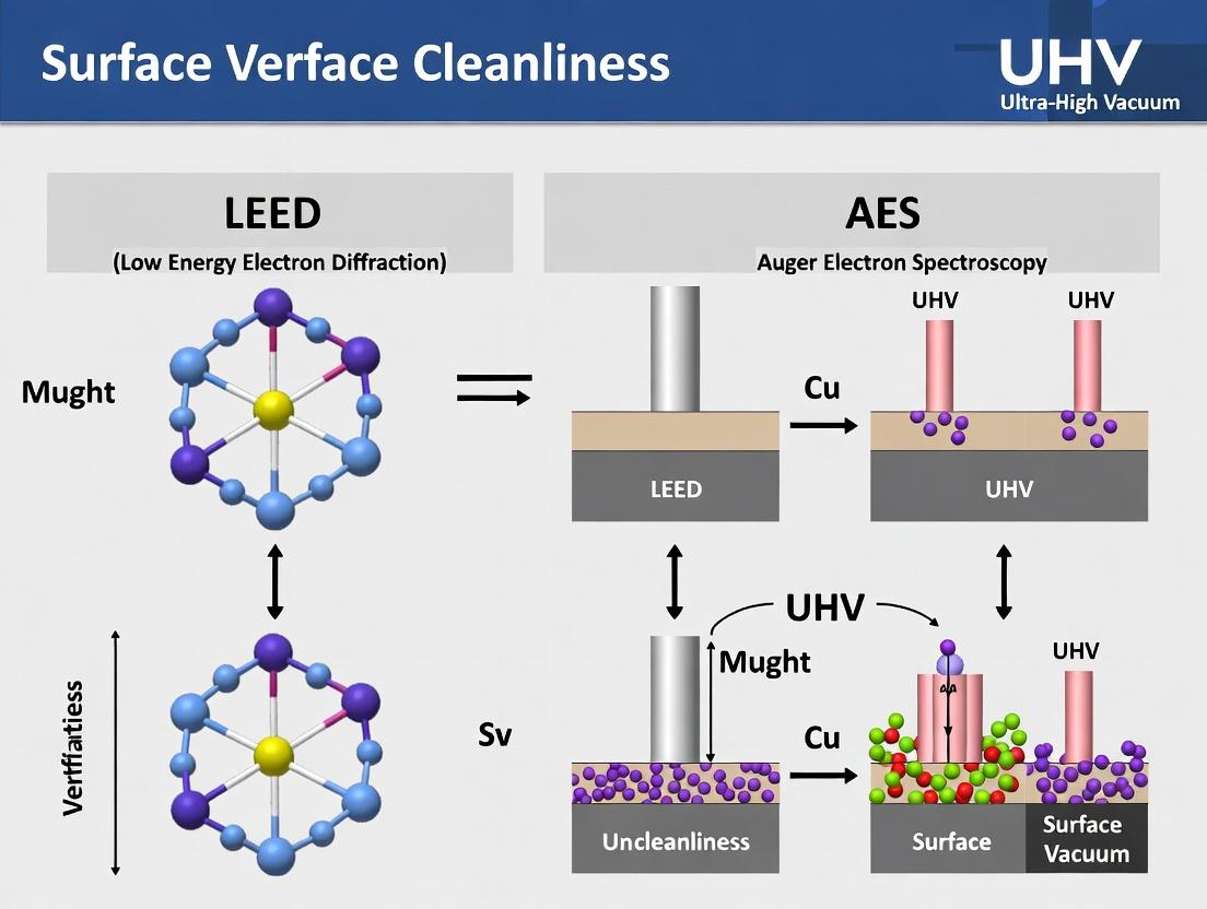 UHV Surface Verification in Pharma: A Technical Comparison of LEED vs AES for Critical Cleanliness