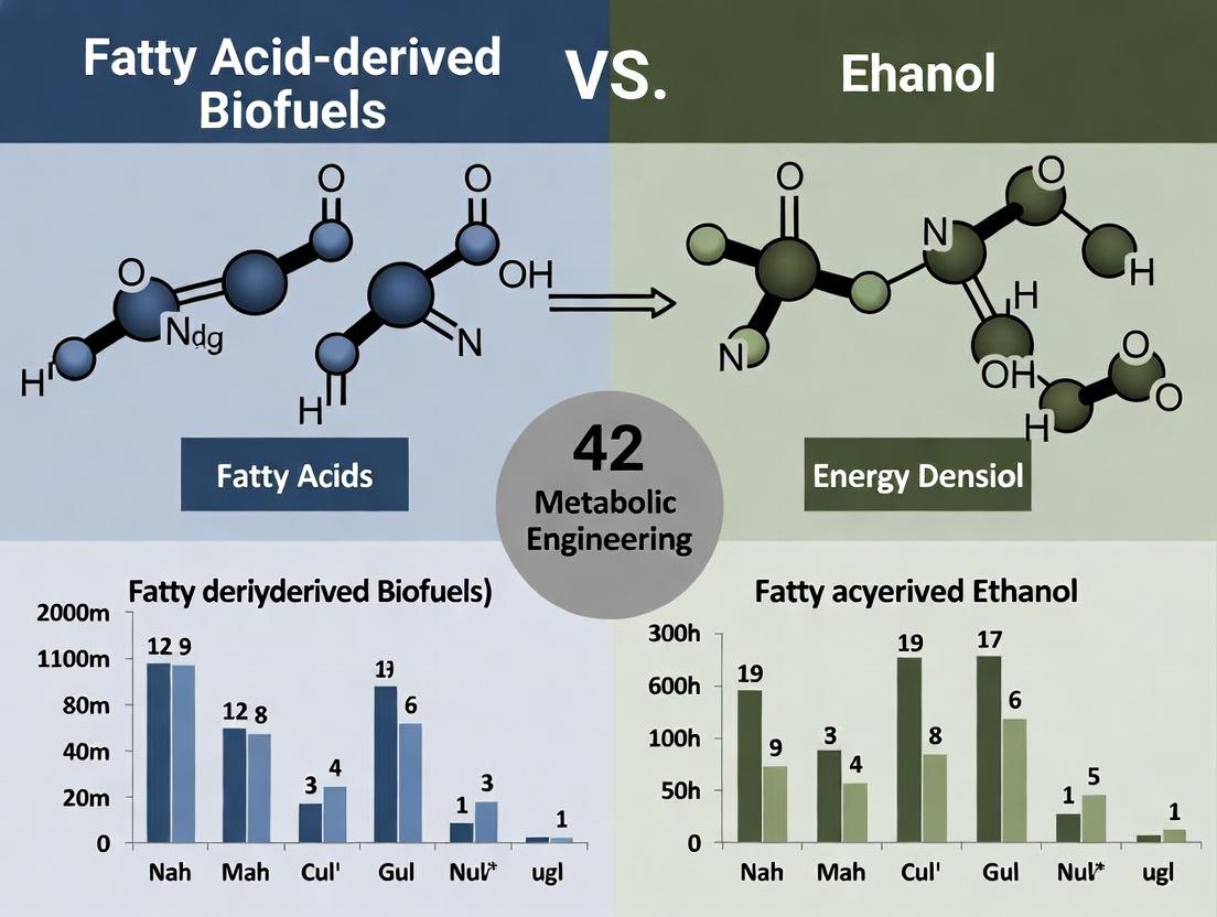 Beyond Ethanol: Why Fatty Acid-Derived Biofuels Offer Superior Energy Density for Advanced Applications