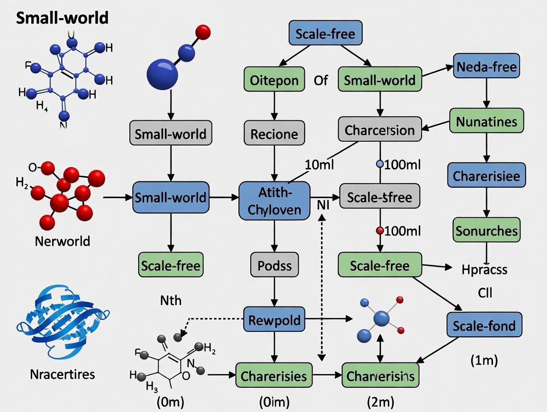 Small-World and Scale-Free Architectures in Biological Networks: From Foundational Principles to Therapeutic Applications