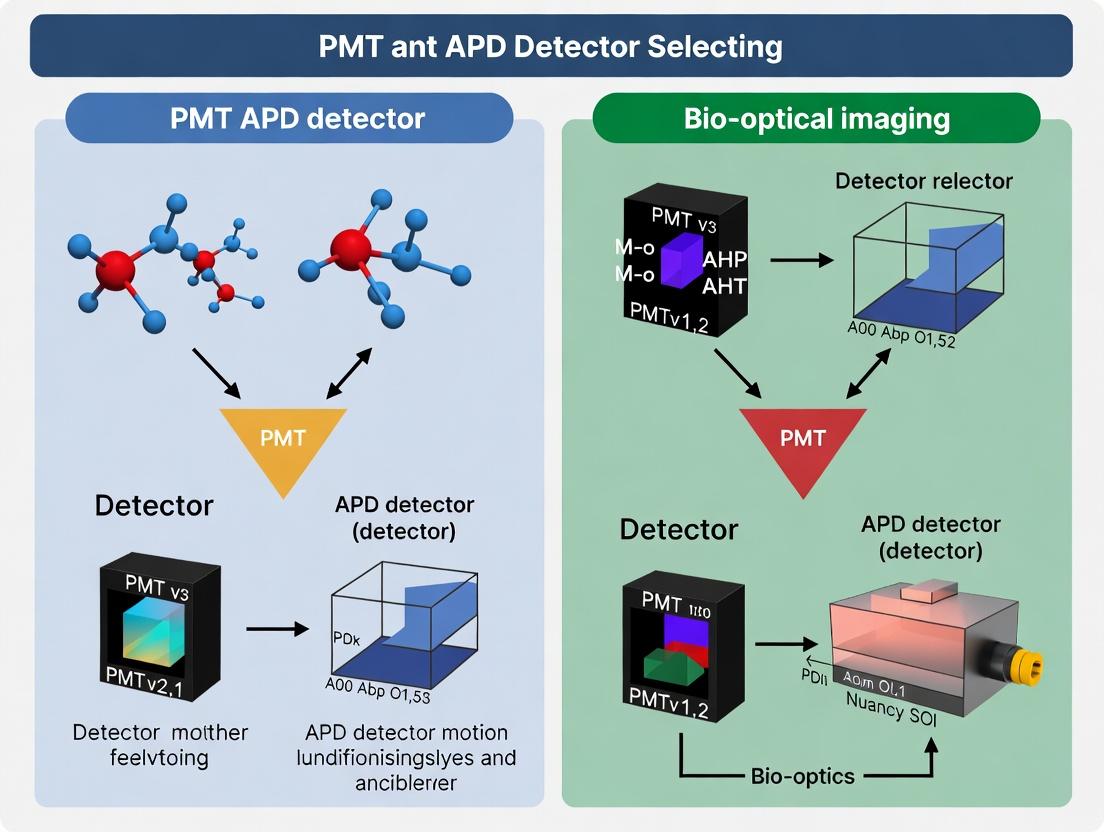 Selecting the Right PMT APD Detector for Bio-Optical Imaging: A Complete Guide for Biomedical Researchers