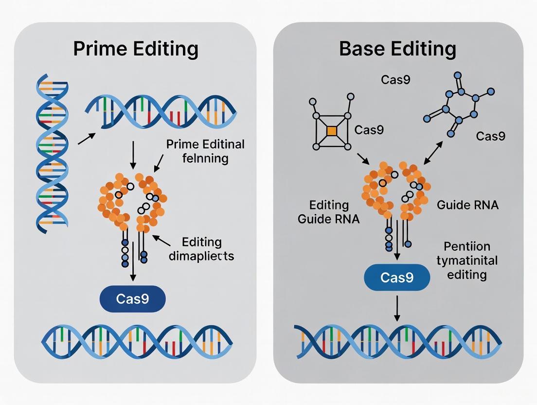 Prime Editing vs. Base Editing: A Precision Genome Engineering Showdown