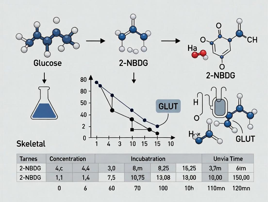 Optimizing 2-NBDG Uptake in Skeletal Muscle Cells: A Comprehensive Protocol for Concentration and Incubation Time