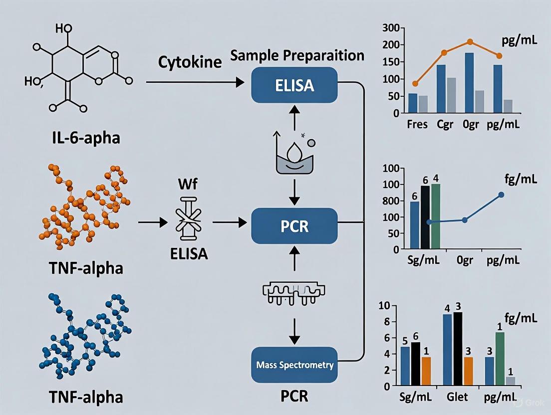 Cytokine Detection Sensitivity: A Comprehensive Comparison of Methods for Biomarker Research and Drug Development