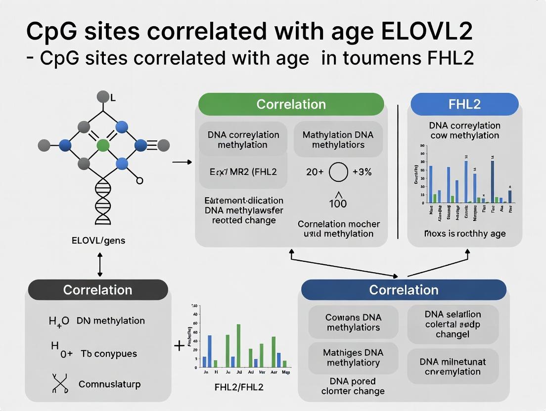 Decoding the Epigenetic Clock: How ELOVL2 and FHL2 CpG Sites Predict Biological Age