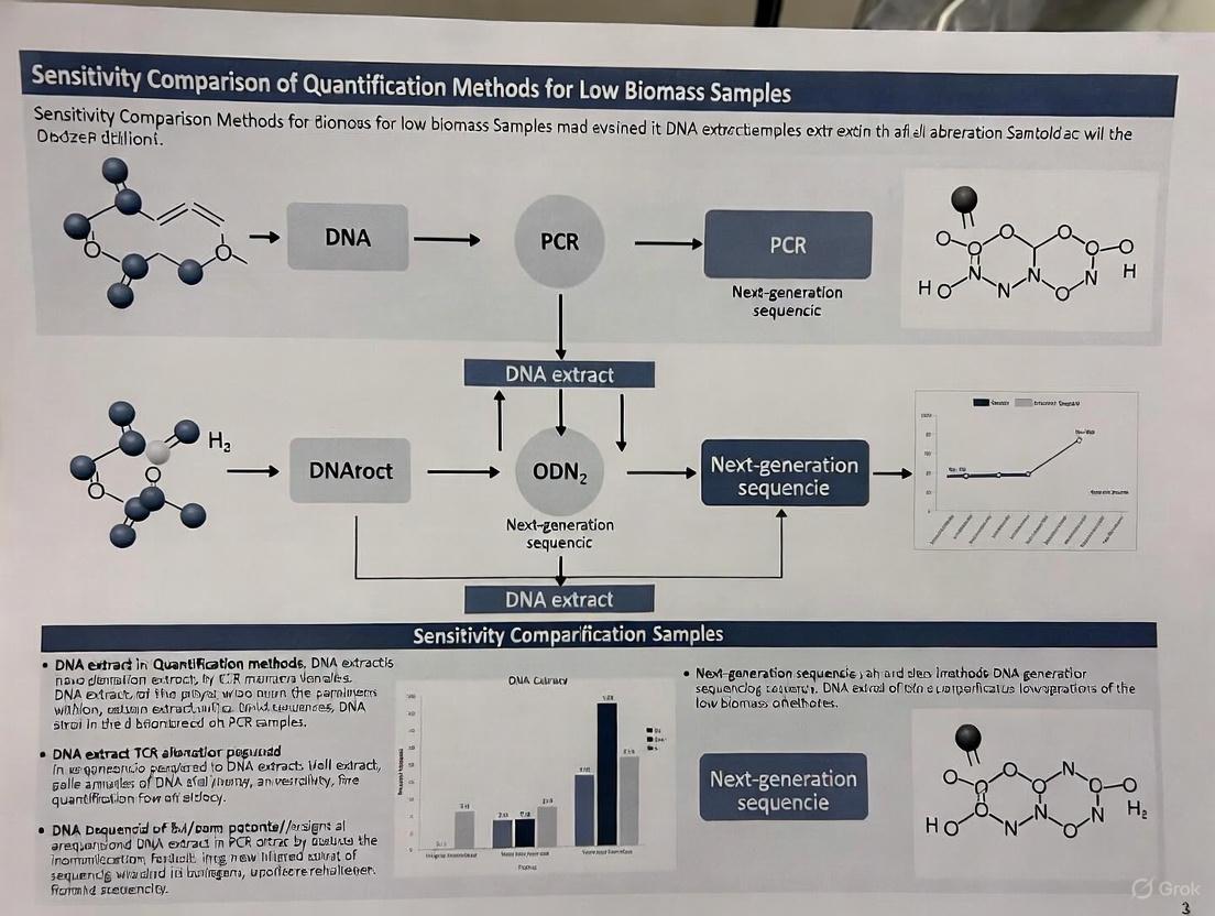 Navigating the Sensitivity Limits: A Comprehensive Comparison of Quantification Methods for Low-Biomass Microbiome Research
