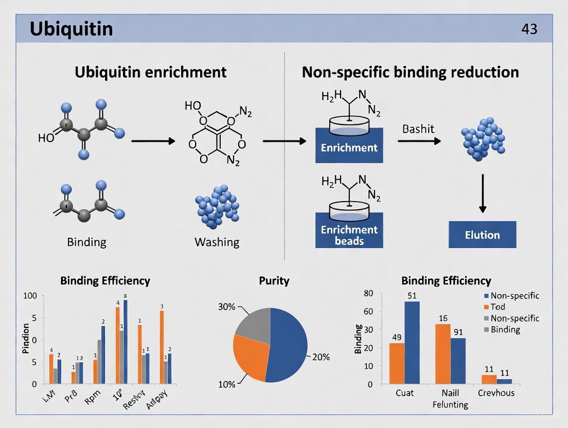Optimizing Ubiquitin Enrichment: Advanced Strategies to Minimize Non-Specific Binding for Cleaner Results