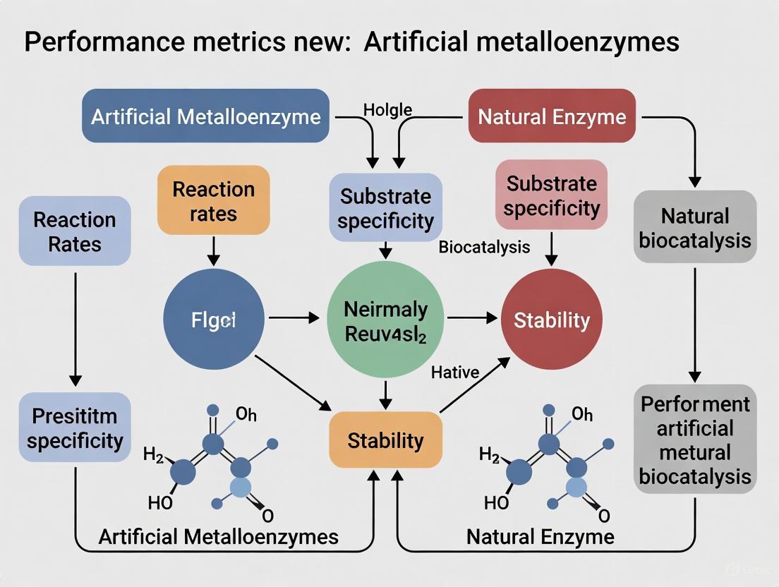 Benchmarking Biocatalysts: A Performance Analysis of Artificial Metalloenzymes vs. Natural Enzymes