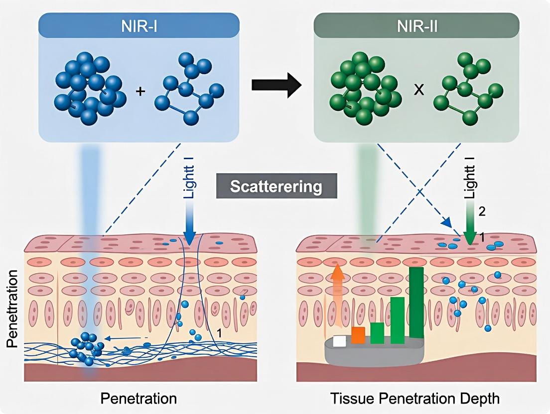 Beyond the Visible: Decoding NIR-I vs. NIR-II Light for Deeper Tissue Imaging and Reduced Scattering in Biomedicine