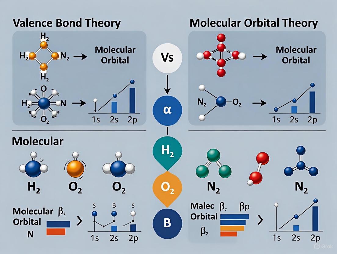 Valence Bond Theory vs Molecular Orbital Theory: A Comprehensive Guide for Biomedical Researchers
