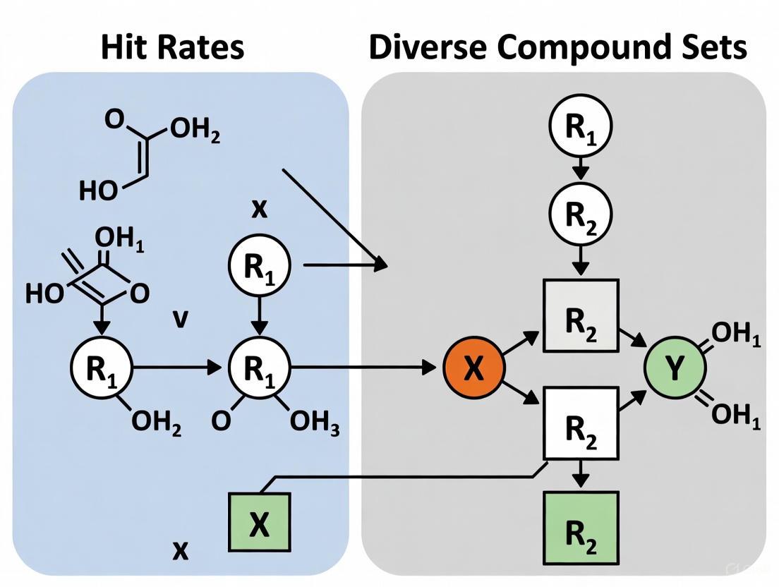 Chemogenomic Libraries vs. Diverse Compound Sets: A Strategic Analysis of Hit Rates in Modern Drug Discovery