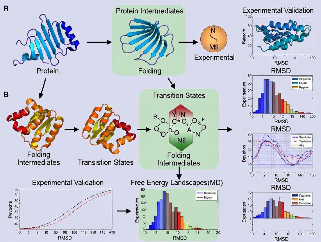 Bridging the Gap: A Practical Guide to Validating MD-Predicted Protein Folding Pathways
