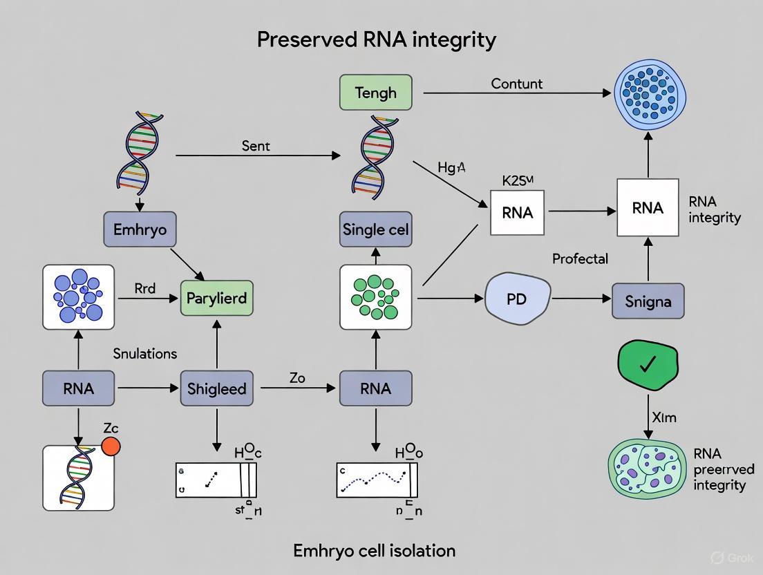 Preserving RNA Integrity in Embryo Single-Cell Isolation: A Complete Guide for Robust Sequencing Data