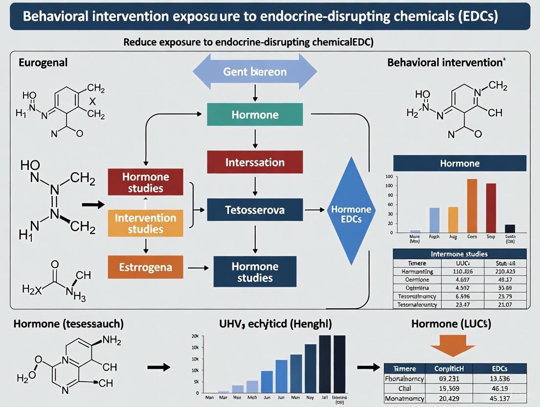 Behavioral Interventions to Reduce Endocrine-Disrupting Chemical Exposure: Strategies, Efficacy, and Future Directions