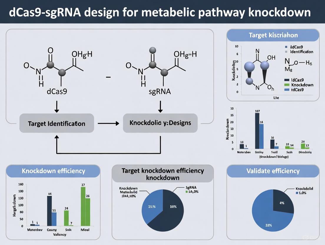Precise Metabolic Engineering: A Comprehensive Guide to dCas9 sgRNA Design for Effective Pathway Knockdown