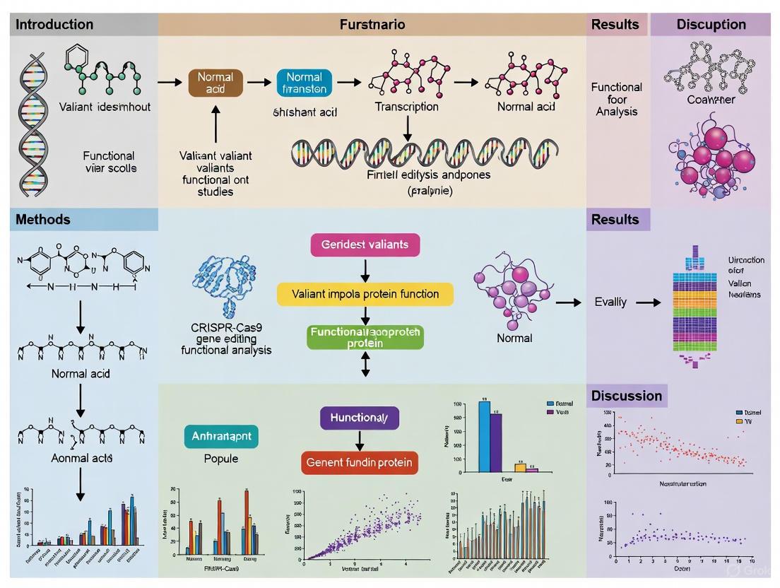 From Sequence to Significance: A Comprehensive Guide to Functional Validation of Genetic Variants